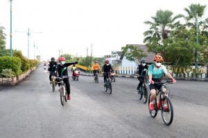Bank Kalsel Charity Ride, Gowes Santai Sambil Beramal