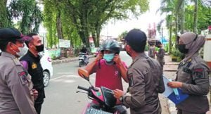 Tegakkan Perbup TabalongPetugas Gabungan Terus Lakukan Operasi Yustisi