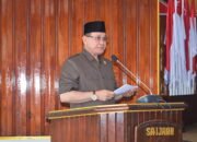 Syaed Jafar Sampaikan Pidato Raperda