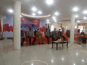 Bupati Bersama BNNK IKuti Peringatan HANI Secara Virtual