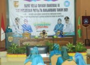 Walikota Aditya Mufti Ariffin Buka Rakerda IX PKK Kota Banjarbaru 2021