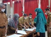 Penandatanganan MoU Walikota Banjarbaru Dengan Ketua TP PKK