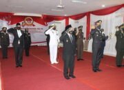 Wakil Walikota Banjarmasin Ikuti Upacara HUT Bhayangkara ke 75