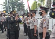 Personil Naik Pangkat, Polres Gelar Upacara