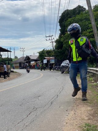 PT Conch dan PJN II Kalsel Ukur Jalan Yang Rusak Di Amuntai 1 IMG 20210712 152546