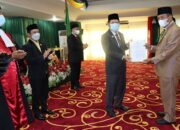 Bupati Tapin Hadiri Pelantikan Wakil Ketua DPRD Tapin