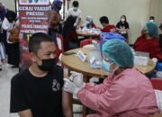 Polres dan Dinkes Kerjasama Gelar Vaksin Anak
