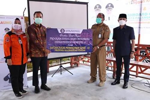 15 Kaltgeng 2 Penyerahan bantuan percepatan vaksin oleh BI