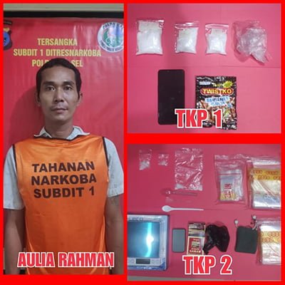 2 Ons Lebih Shabu Disita dari Dua Pengedar 2 6 pengedar 2klm gabung 2