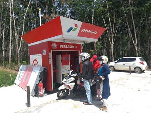 Pertamina Resmikan Pertashop ke-100 di Kalselteng 1 8 3klm resmi