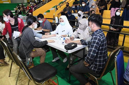 Vaksinasi Massal di Banjarmasin Kembali Digelar, Walikota Tinjau Langsung 2 Hal 9 7 Klm Gabung Kontark 23 dan 1
