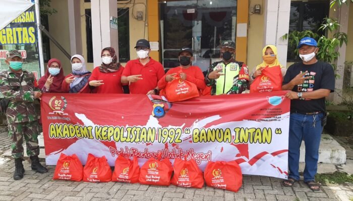 Akpol 92 Peduli Berbagi untuk Negeri, Termasuk di Wilayah Kalsel