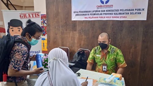 Ombudsman Kalsel Buka Gerai Layanan Pengaduan di HSU 1 hal 2 HSU 3 klm 6