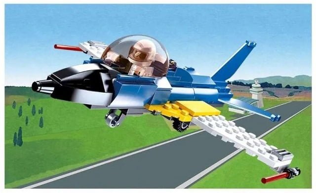 Rekomendasi 9 Lego Pesawat Termurah untuk Edukasi Anak 4 sluban training