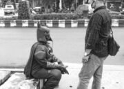 Satpol PP Banjarbaru Tertibkan Badut Jalanan