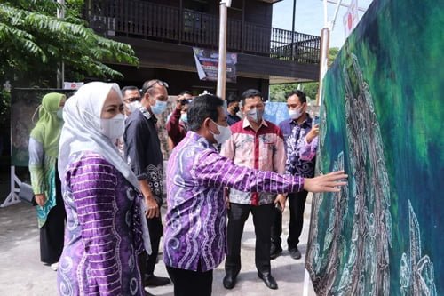 BSF ke-5 2021, Momentum Pemulihan Ekonomi Ditengah Pandemi 2 Hal 9 3 KLm Corak Sasirangan Foto 2