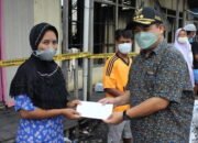 Walikota Bantu Korban Kebakaran di Semanda 5 Rt 32