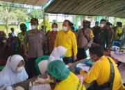 Vaksinasi di Kelumpang Selatan Membludak