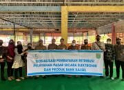Bank Kalsel Bersama Disdagri Tanbu Sosialisasikan E-RetribusiBanjarmasin
