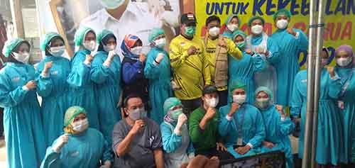 Gubenur Kalsel Pantau Vaksinasi Warga Desa Durian Gantang HST 2 hal 2 HST 2 3 klm 1