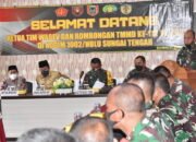 Dan Satgas Sampaikan Hasil TMMD Kepada Tim Wasev 28 Dan Satgas Sampaikan Hasil TMMD Kepada Tim Wasev