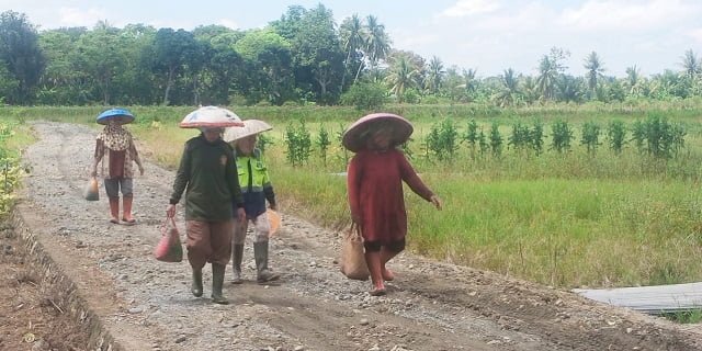 Manfaat Perbaikan Jalan TMMD Dirasakan Seluruh Masyarakat 1 manfaat perbaikan jalan