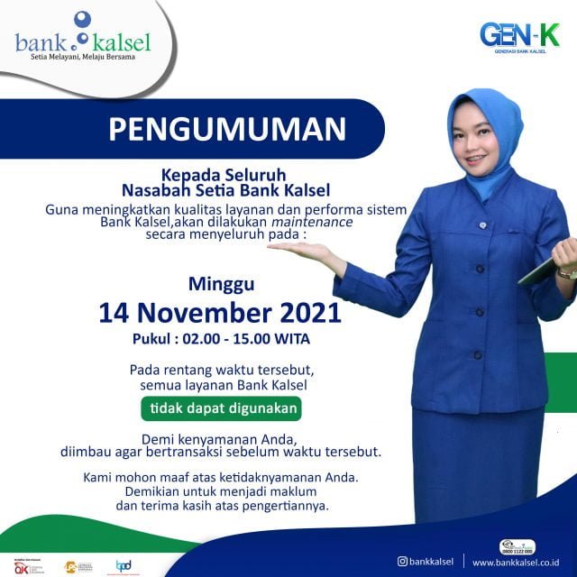 Pengumuman DownTime Core Banking VERSI 2 scaled