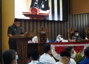 Bupati Sampaikan Jawaban Atas Pemandangan Umum Fraksi Terhadap RAPBD Tahun 2022