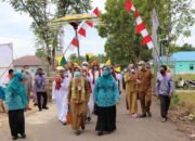 PKK Desa Jingah Babaris Dievaluasi Tim PKKD Prov Kalsel