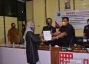 Sekda Kotabaru Sampaikan DuaRaperda di Rapat Paripurna DPRD