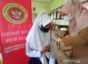 Vaksinasi BIN Kalsel Bikin Siswa Sadar Manfaat Vaksin