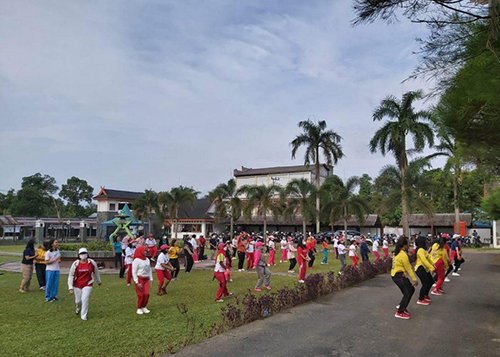 15 Bartim 1 Perwosi Barito Timur bekerjasama dengan Disbudparpol