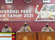 Polres Tapin Amankan 228 Tersangka Selama 2021