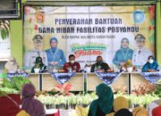 Wawali Banjarbaru Serahkan Hibah Barang Untuk Posyandu Balita “Kembang Sepatu”