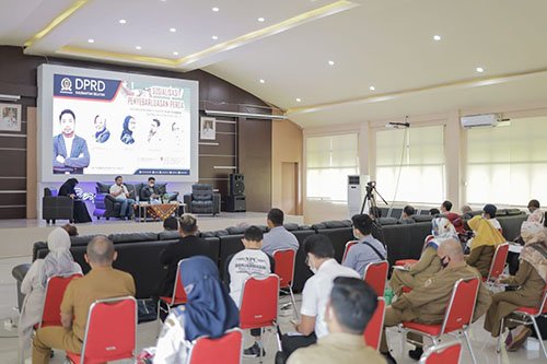 Bang Dhin Rencanakan Aksi Sentuh Disabilitas 1 Hal 9 25 Klm Sosialisasi Bang Dhin