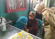 Noormiliyani Pantau Vaksinasi di Tamban