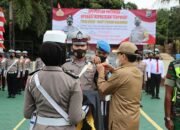 Wabup Pimpin Apel Gelar Pasukan Operasi Lilin Intan 2021