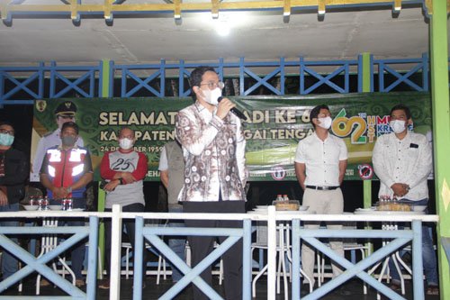 Dalam Rangka Hari Jadi ke-62 Kabupaten HST<br>Bupati Buka Senibudaya dan Sapa Warga 1 hal 2 HST 1 3 klm 8