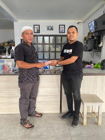 Untung Mengiurkan Melalui Aplikasi Ratikita<br>Depot BFC Najwa Barabai Semangat Menabung Sampah 1 hal 2 HST 4 klm 1