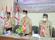 Jumadi Terpilih Ketua Kwarcab HSU 2020-2025