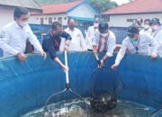 Kadislutkan Kalteng Ikuti Kunker Dirjen PB-KKP RI ke BPBAT Mandiangin.