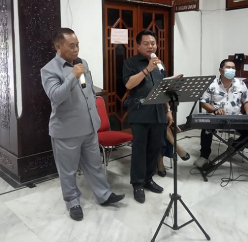 15 Kalteng 2 Ketua dewan iyatno bersama Abdul Rasyid