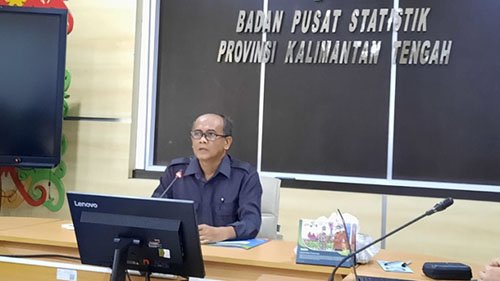 15 Kalteng HL Kepala Badan Pusat Statistik Klaimantan Tengah Eko Marsoro