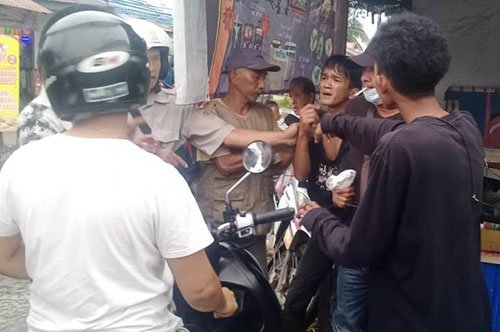 Terduga Pelaku Jambret HP Ditangkap Masyarakat 1 6 jambret 3klm