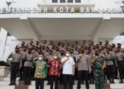 40 Brigadir Remaja Polres Banjarbaru Bertandang Ke Balai Kota