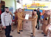 Vaksinasi Terbaik, Camat Beri Penghargaan Pulau Nyiur