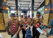 Pimpin Apel Gelar Senja di Ujung Masa Tugas