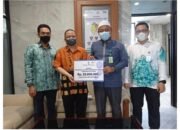 UPZ Bank Kalsel Beri Rp 25 Juta Bebaskan Lahan dan Pembangunan Rumah Qur’an At-Taisir