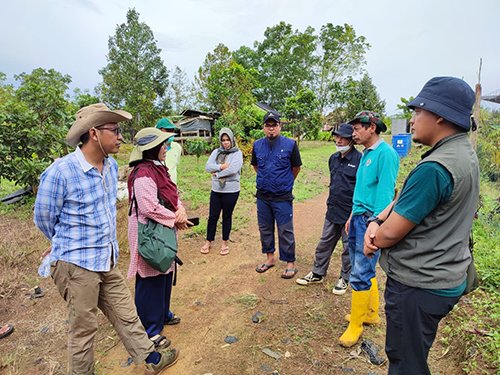 Tim Dirjen Pengendalian DAS dan Rehabilitasi Hutan Tinjau Lokasi KBR 1 hal 11 Tala 3 klm 8