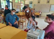 Wabup Tinjau Vaksinasi Anak SDN Karang Jawa Muka 2